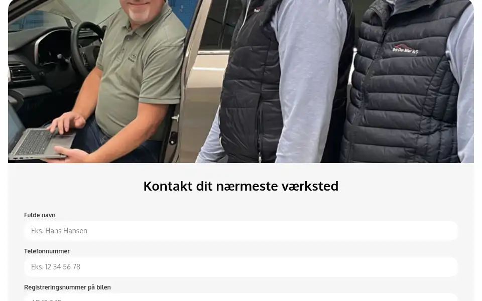 Screenshot of brdr-danbiler.dk