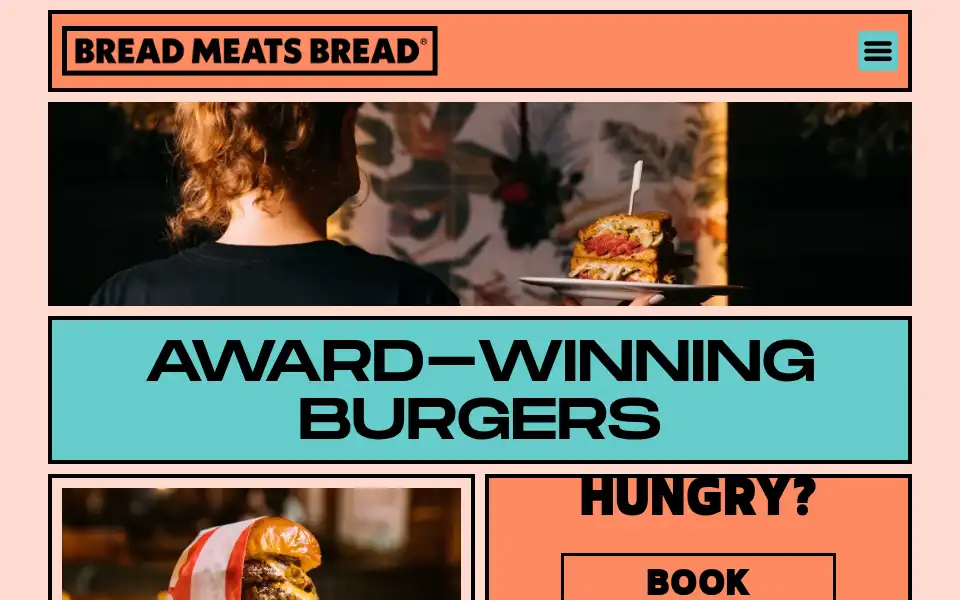 Screenshot of breadmeatsbread.com