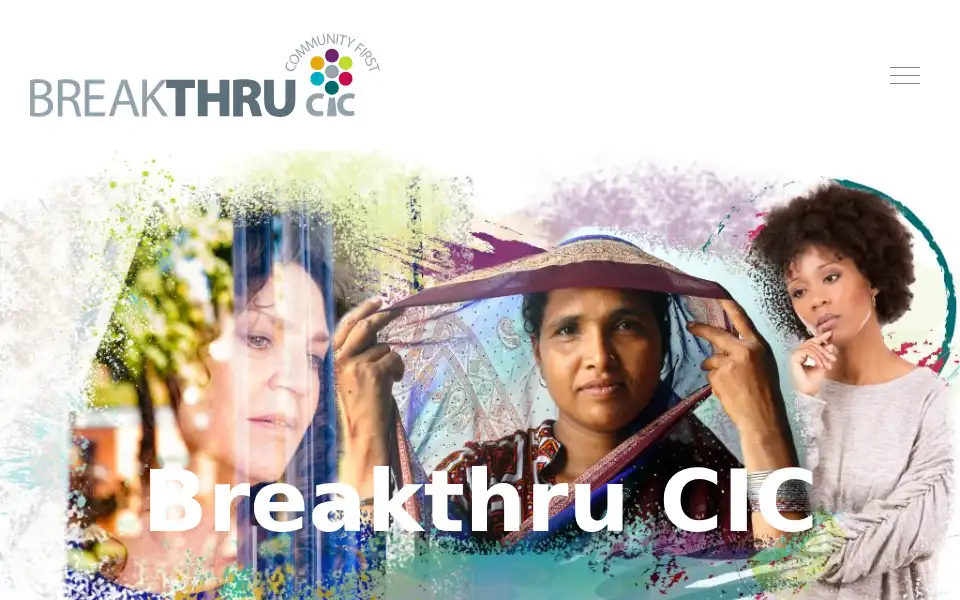 Screenshot of break-thru.co.uk