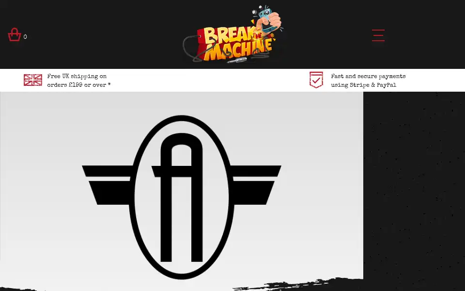 Screenshot of breakthemachine.co.uk