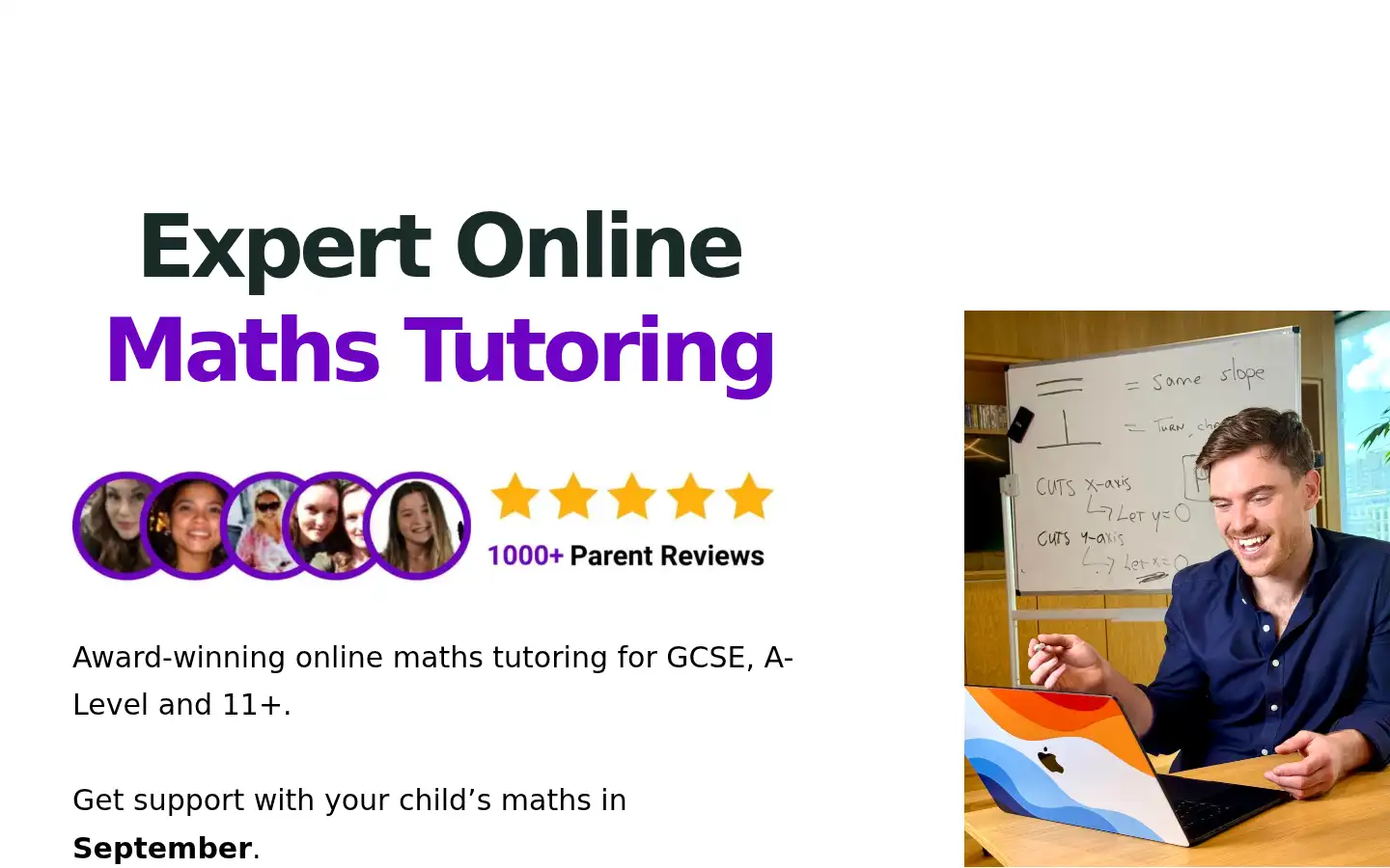Screenshot of breakthroughmaths.co.uk