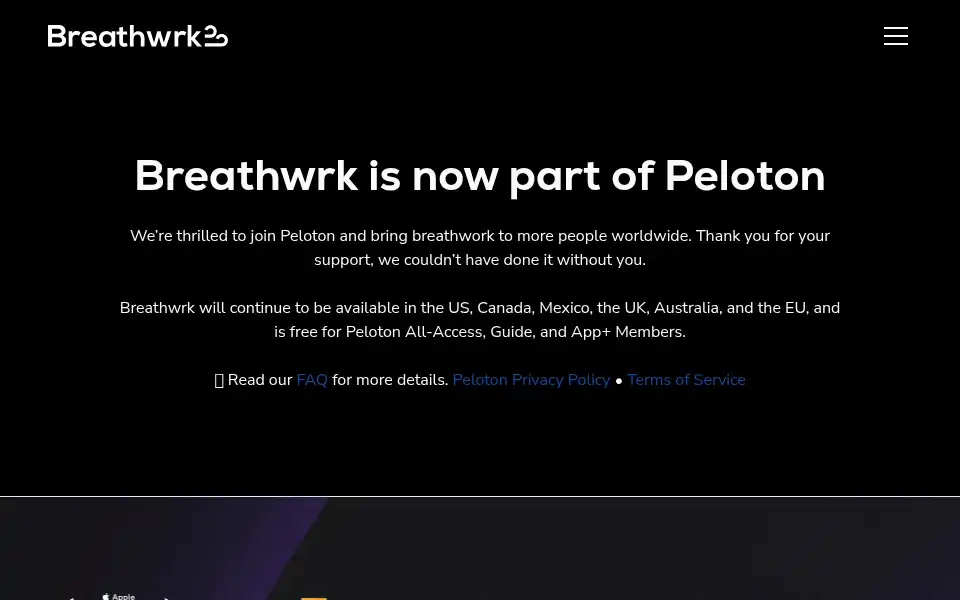 Screenshot of breathwrk.com