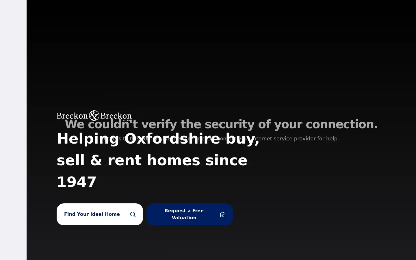 Screenshot of breckon.co.uk