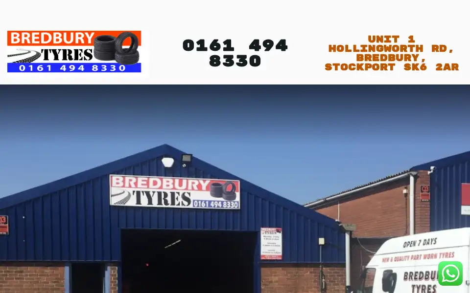 Screenshot of bredbury-tyres.co.uk