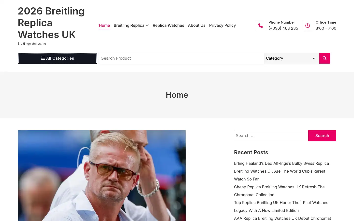 Screenshot of breitlingwatches.me