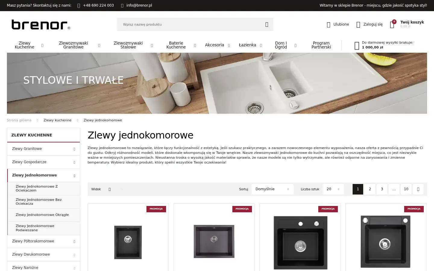 Screenshot of brenor.pl