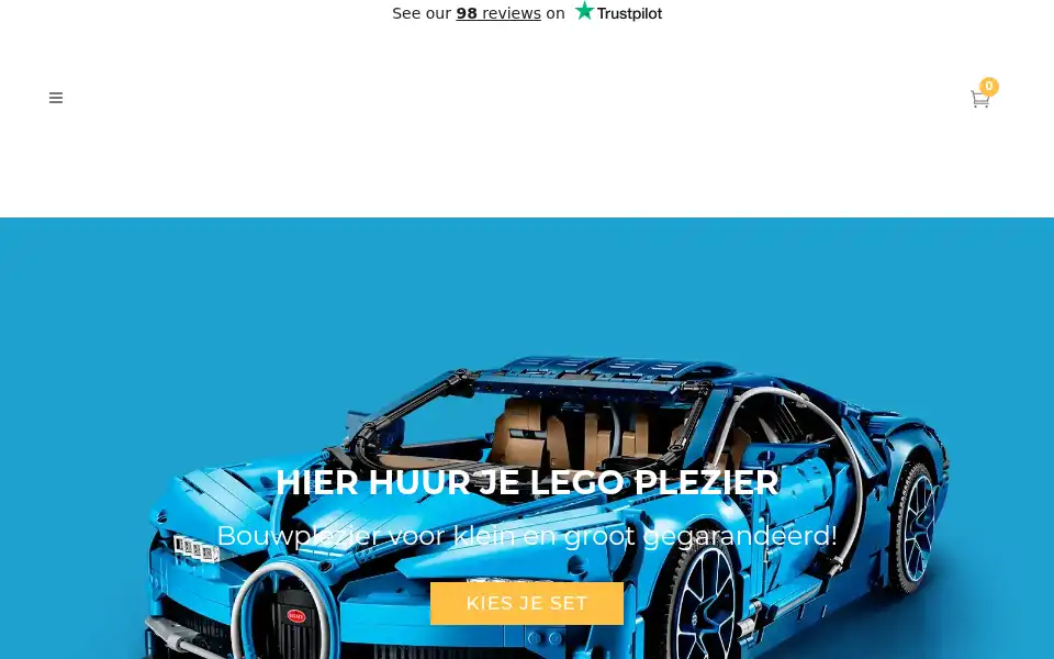 Screenshot of brickfun.be