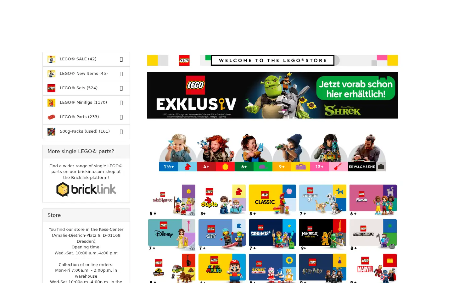 Screenshot of brickina.com