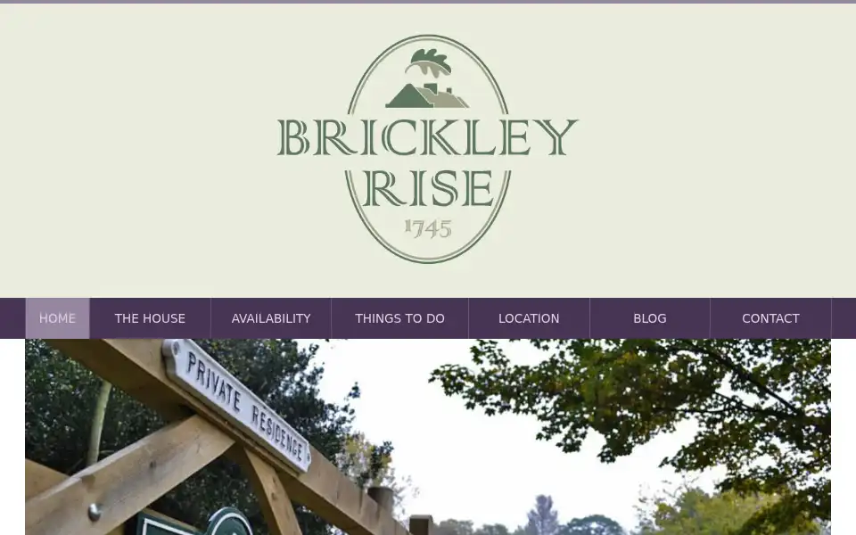 Screenshot of brickley-rise.co.uk