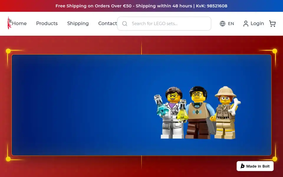 Screenshot of bricks-next.com