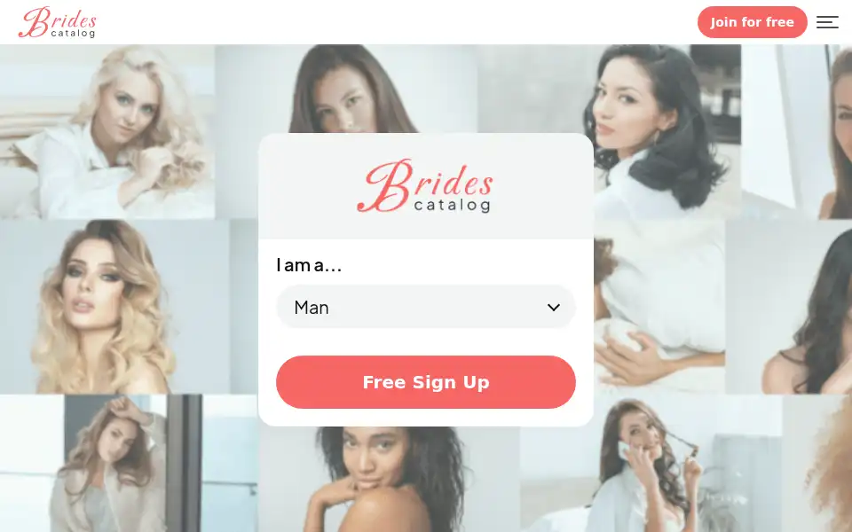 Screenshot of brides-catalog.com