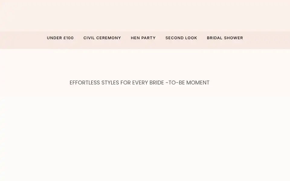 Screenshot of bridevibeuk.com