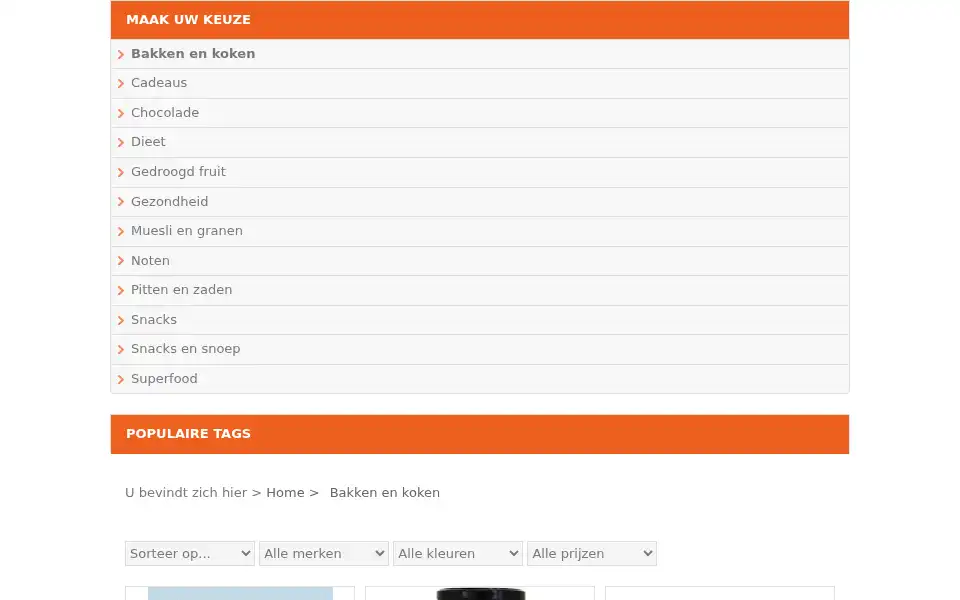 Screenshot of brievenbusbanket.nl