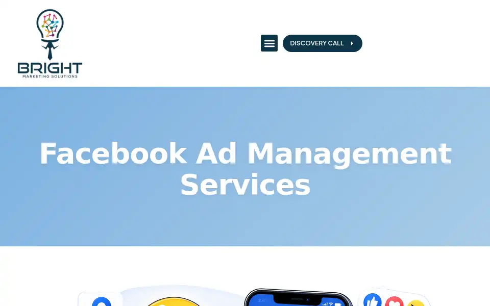 Screenshot of brightmarketingsolutions.com