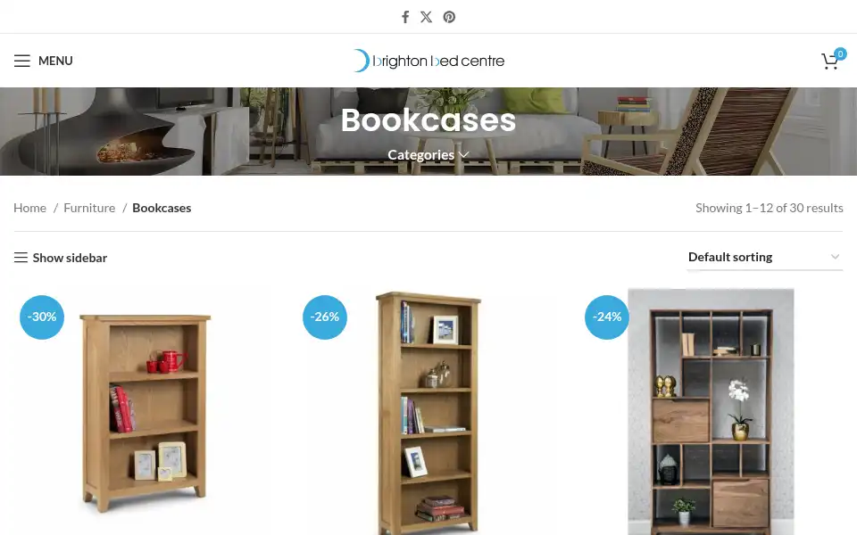 Screenshot of brighton-beds.co.uk