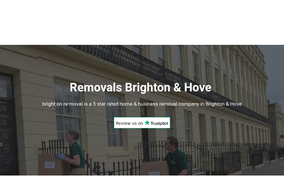 Screenshot of brightonremoval.co.uk