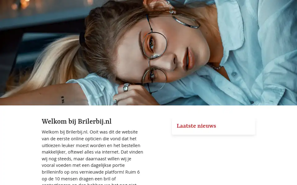 Screenshot of brilerbij.nl