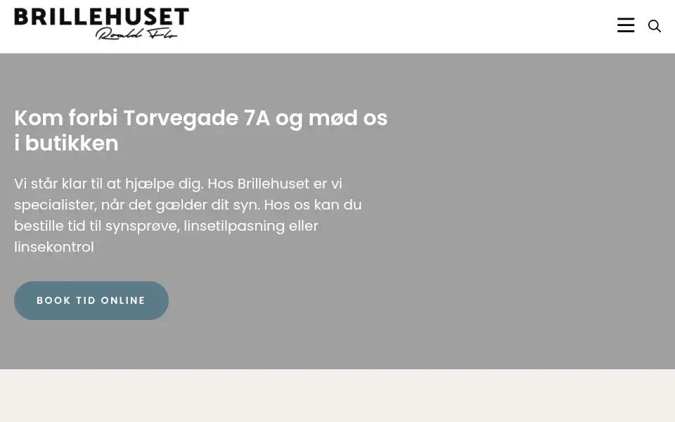Screenshot of brillehusetvejle.dk