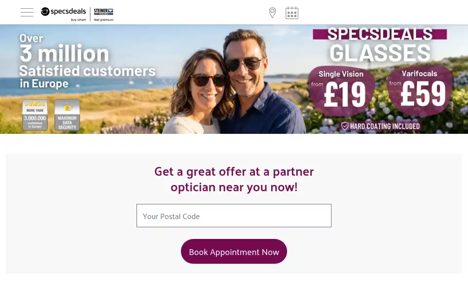 Screenshot of brillen.co.uk