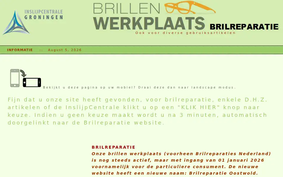 Screenshot of brillencentrale.com