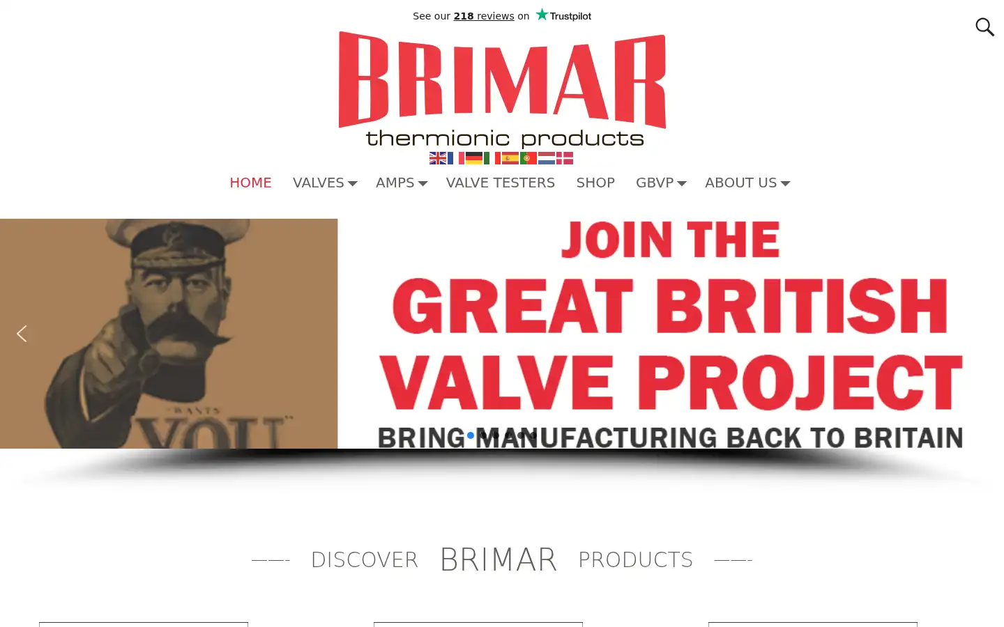 Screenshot of brimaruk.com