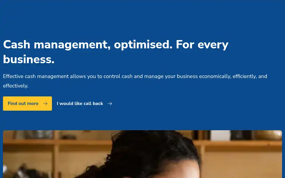 Screenshot of brinks.ie