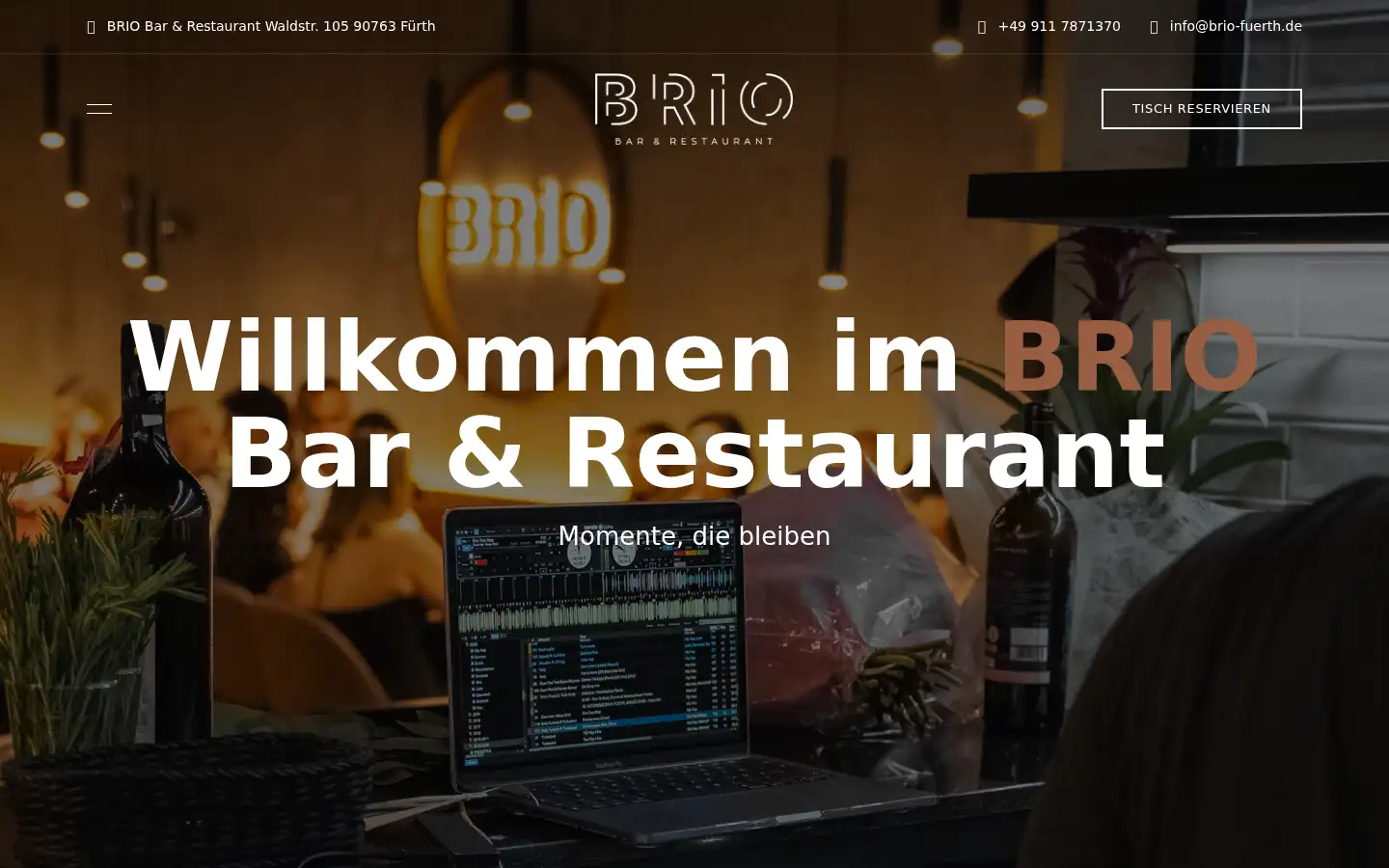 Screenshot of brio-fuerth.de