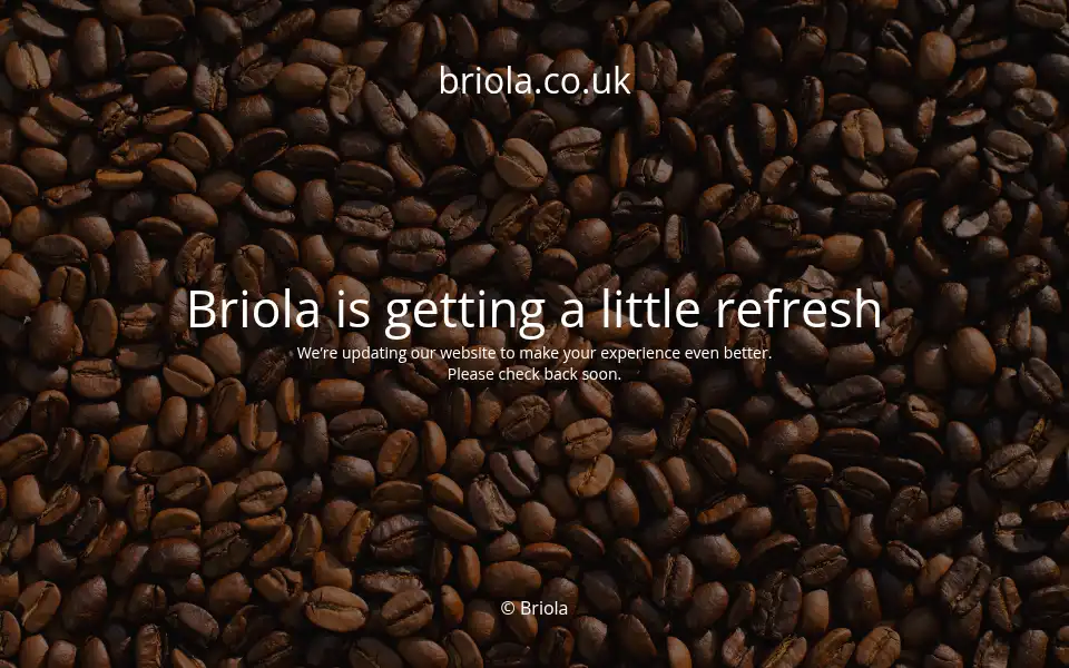 Screenshot of briola.co.uk