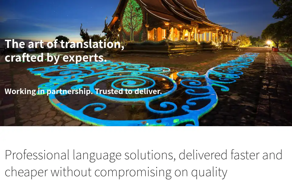 Screenshot of bristoltranslationservices.co.uk