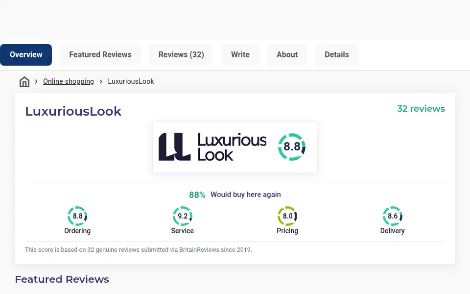 Screenshot of britainreviews.co.uk