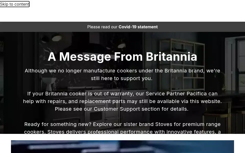 Screenshot of britannialiving.co.uk