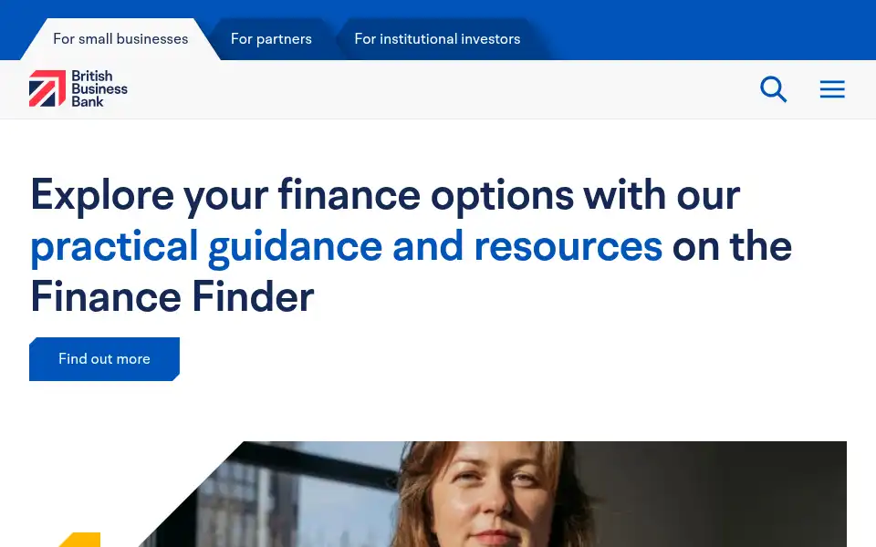 Screenshot of british-business-bank.co.uk