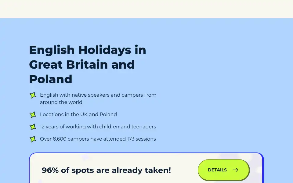 Screenshot of british.camp