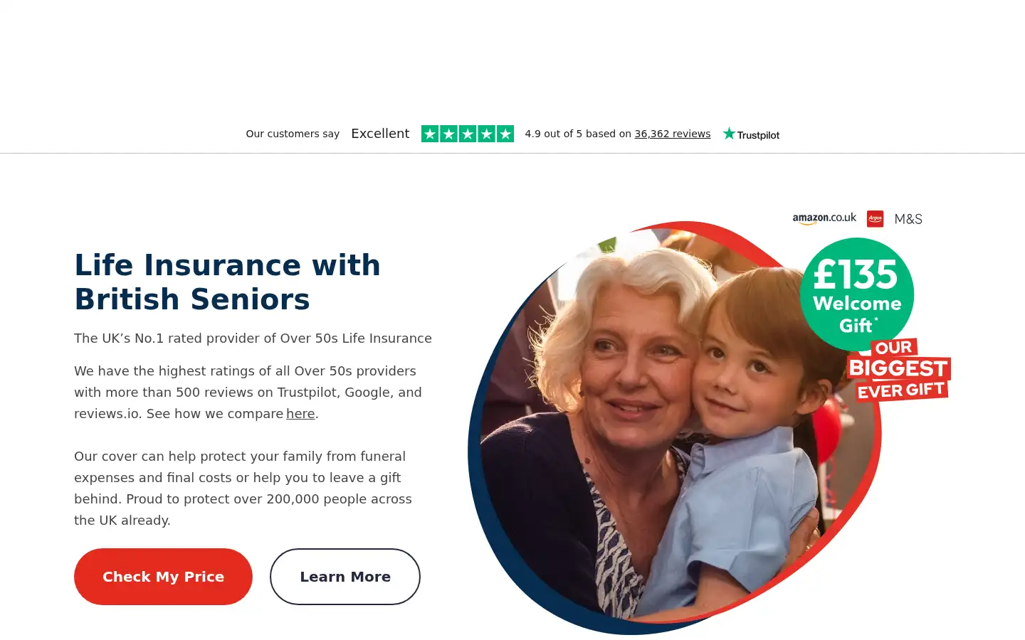Screenshot of britishseniors.co.uk