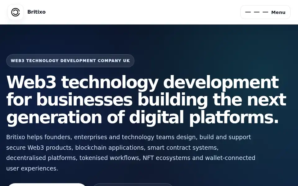 Screenshot of britixo.com