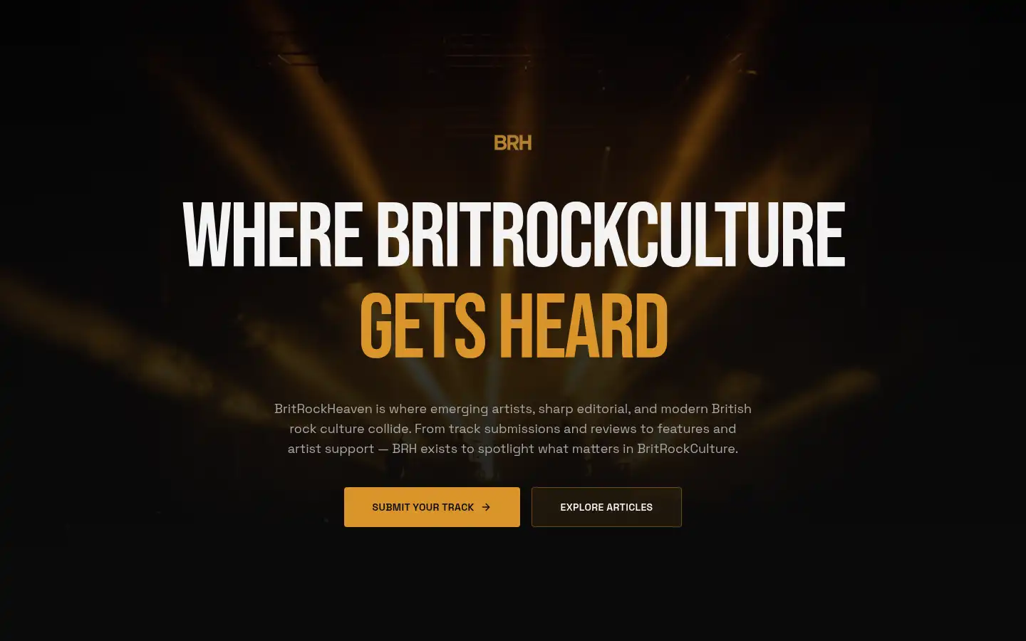 Screenshot of britrockheaven.com