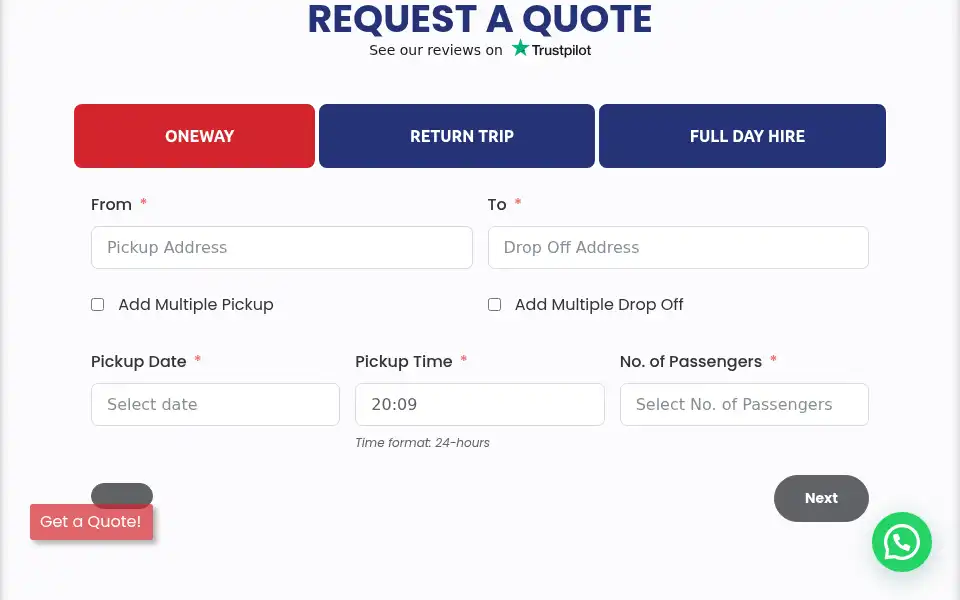 Screenshot of britroute.co.uk