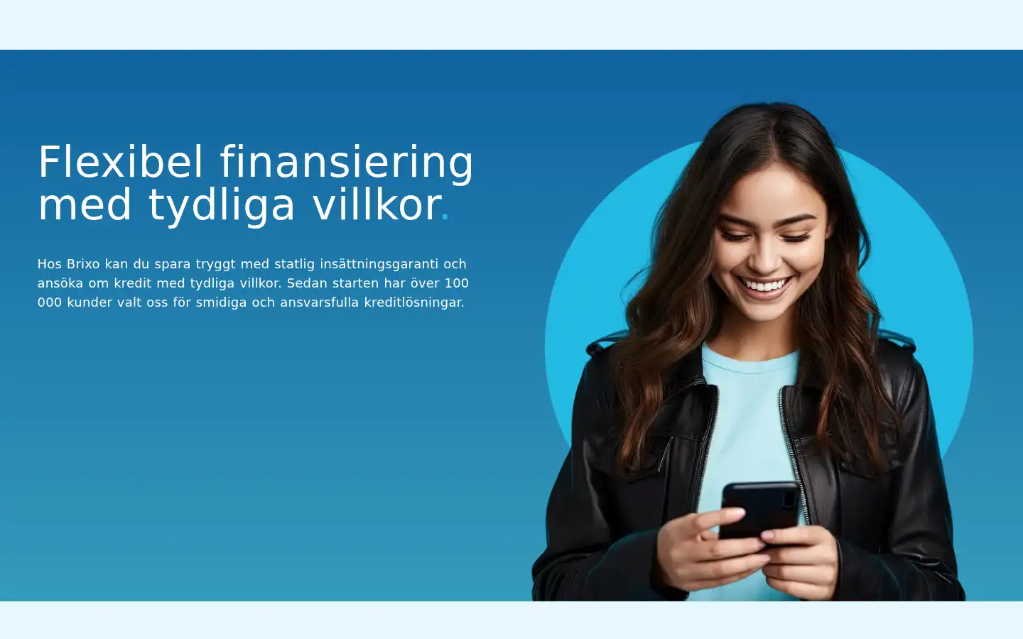 Screenshot of brixo.se