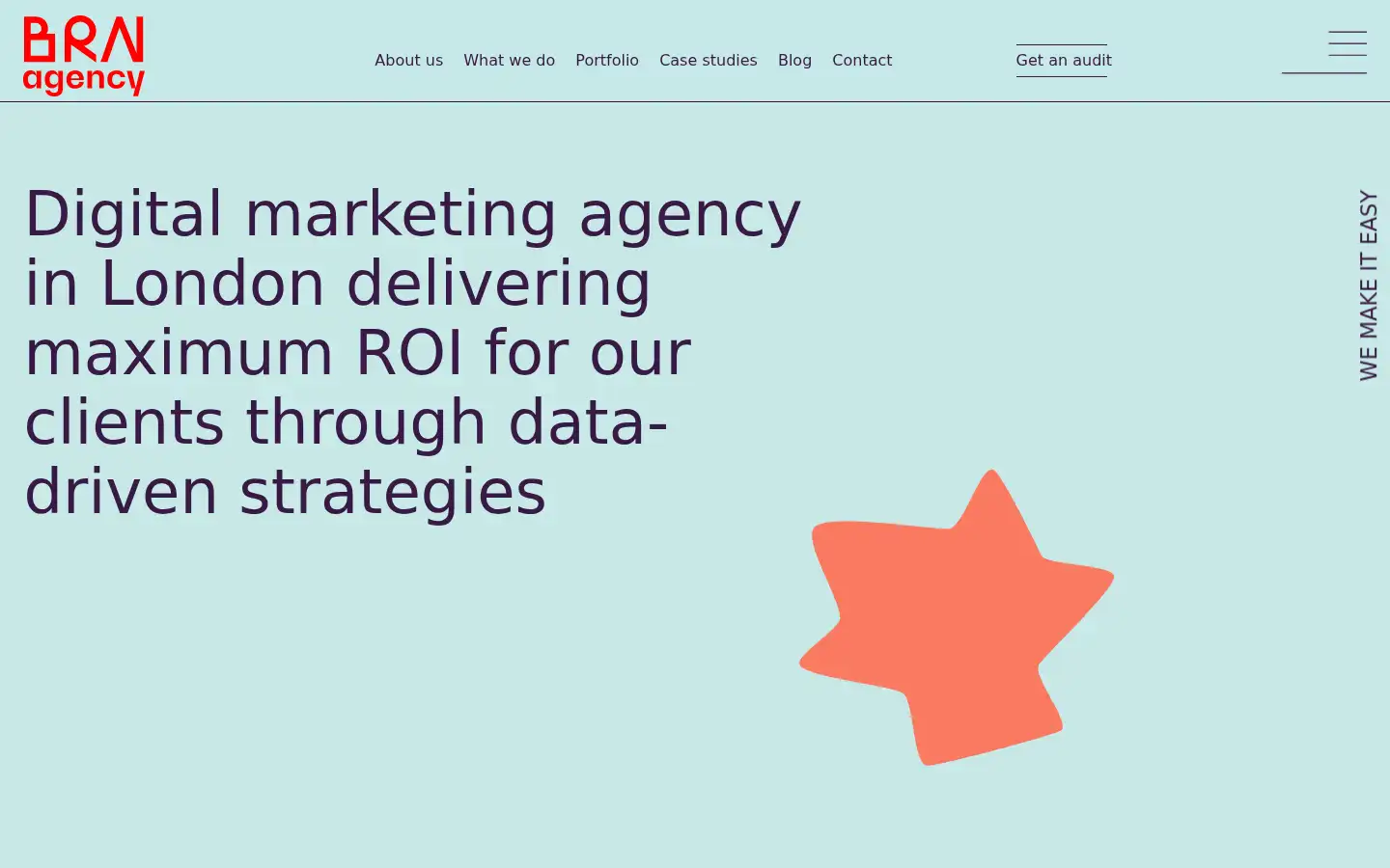 Screenshot of brnagency.co.uk