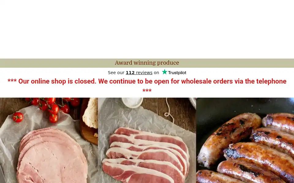 Screenshot of broadlandhams.co.uk