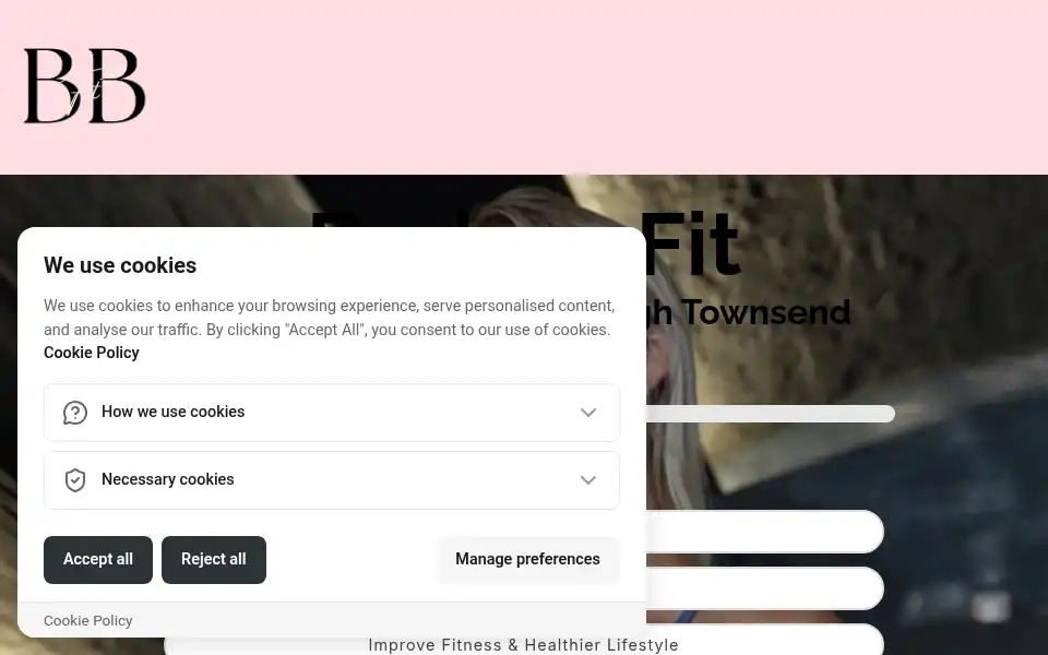 Screenshot of brobrosfit.com