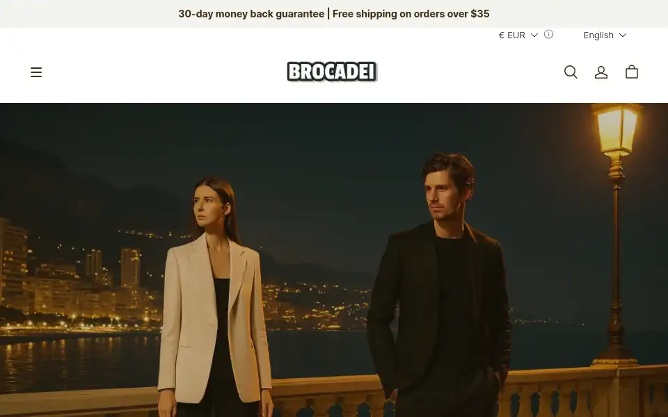 Screenshot of brocadei.com