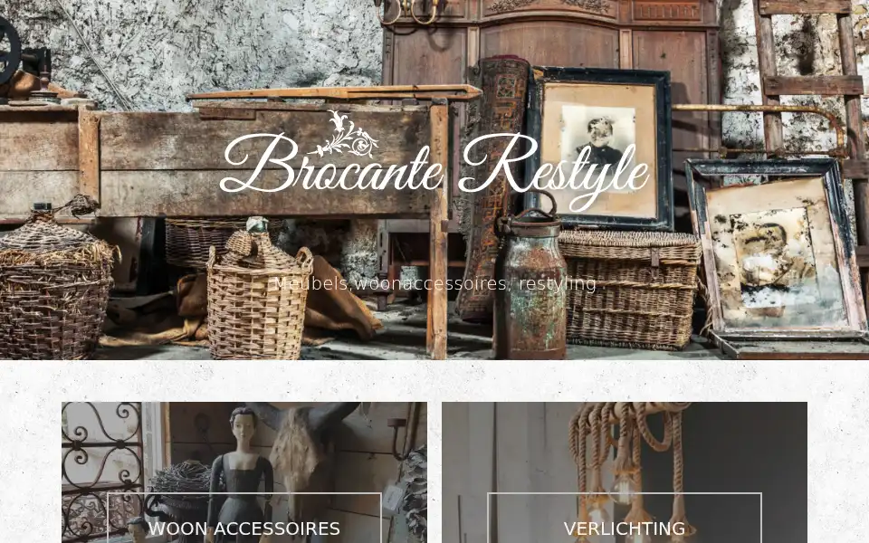 Screenshot of brocanterestyle.nl