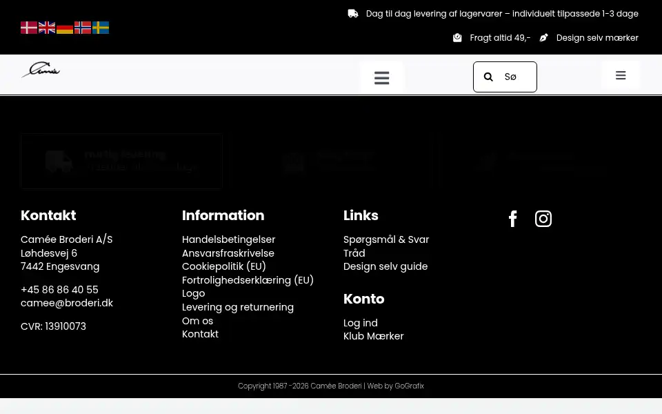 Screenshot of broderi.dk