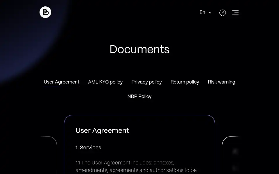 Screenshot of broker.gmbh