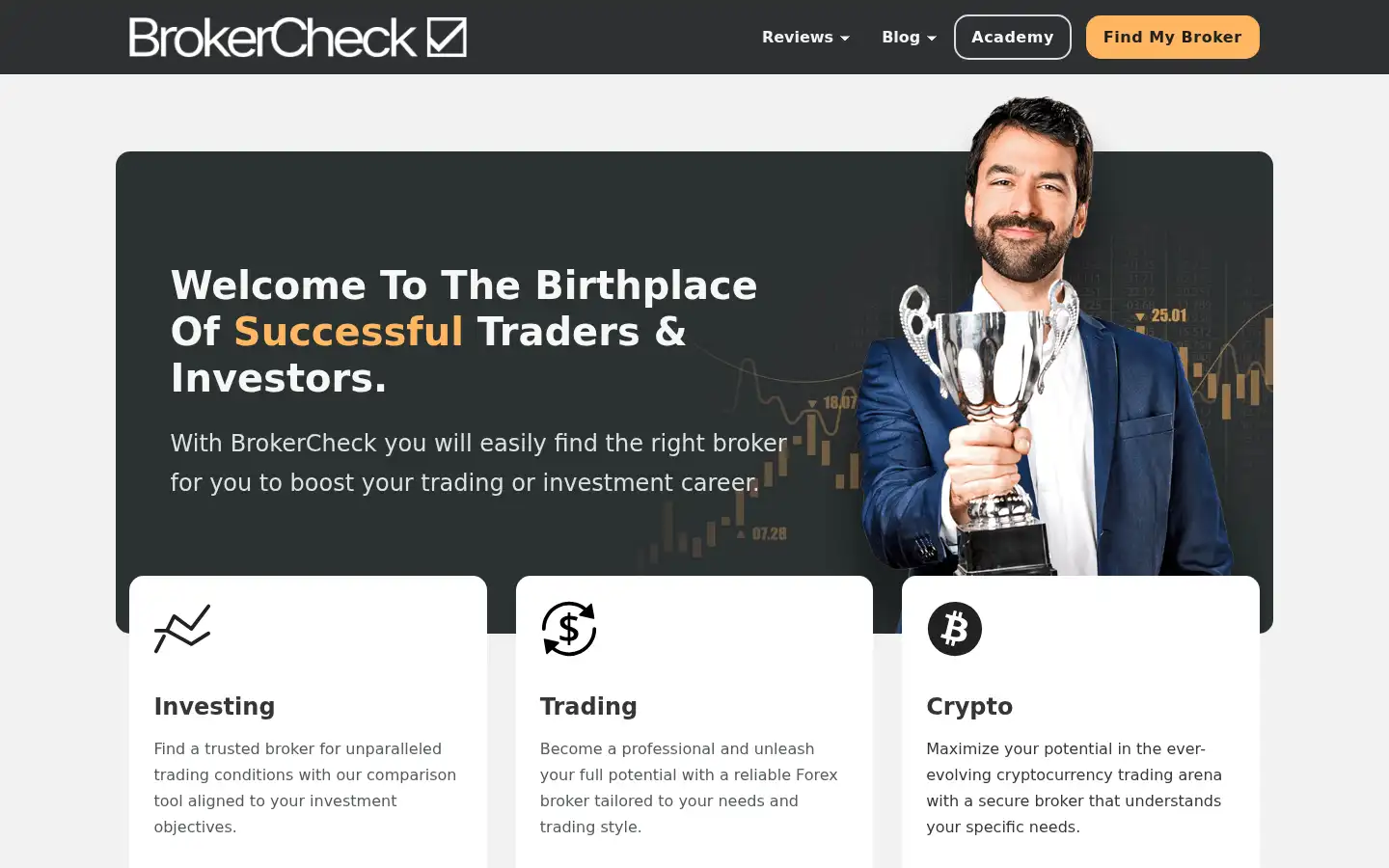 Screenshot of brokercheck.eu