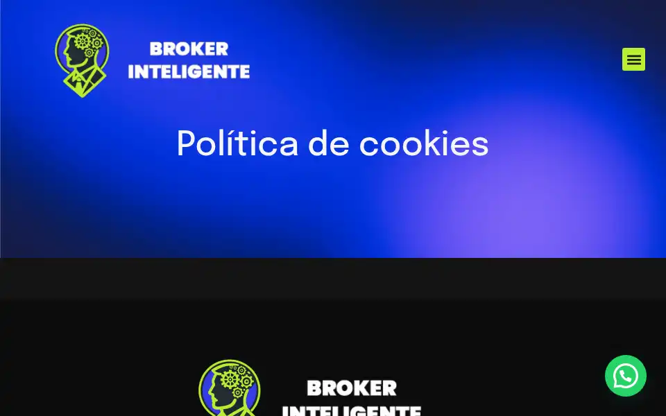 Screenshot of brokerinteligente.com