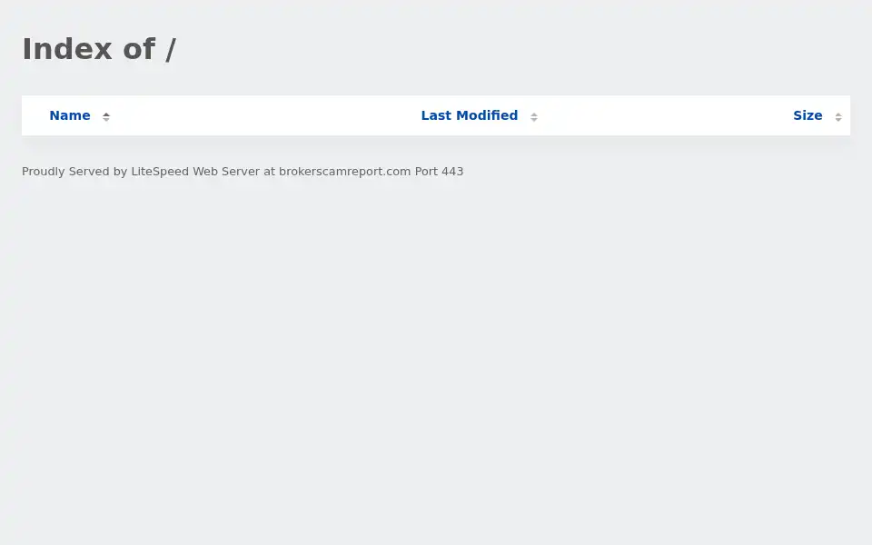 Screenshot of brokerscamreport.com