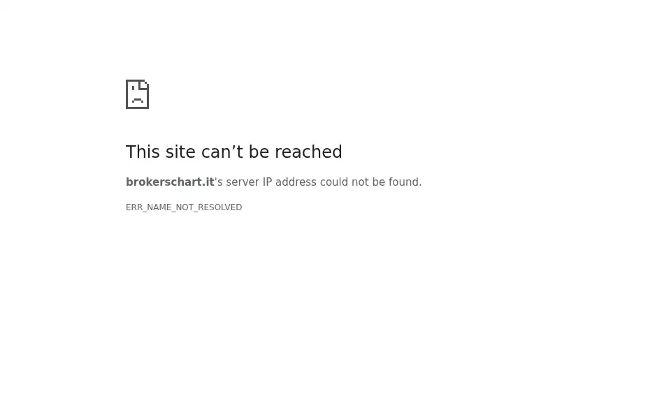Screenshot of brokerschart.it