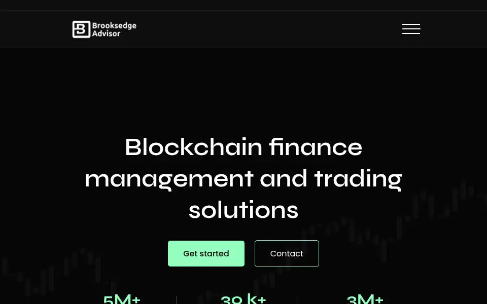Screenshot of brooksedgeadvisor.com